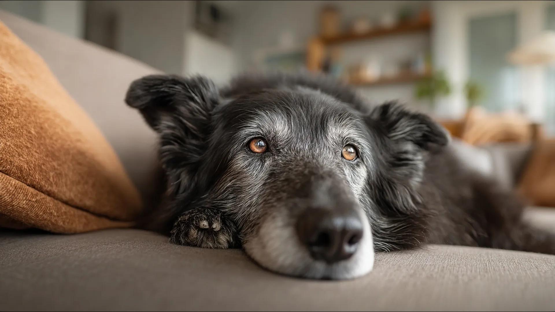 chien senior